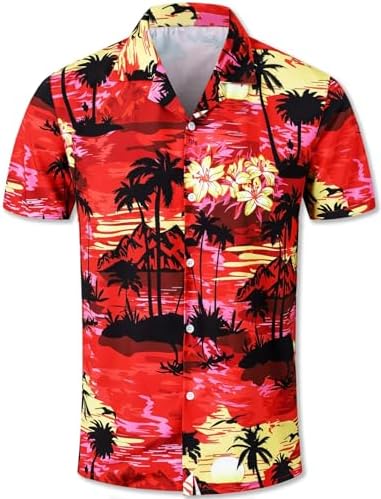 Hawaiian Family Matching Outfits for Dad Son Mom Daughter