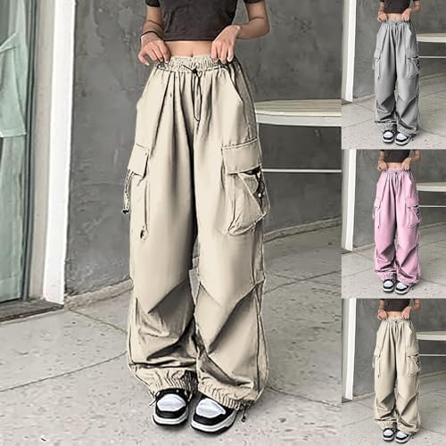 SDbrld Womens Baggy Cargo Pants