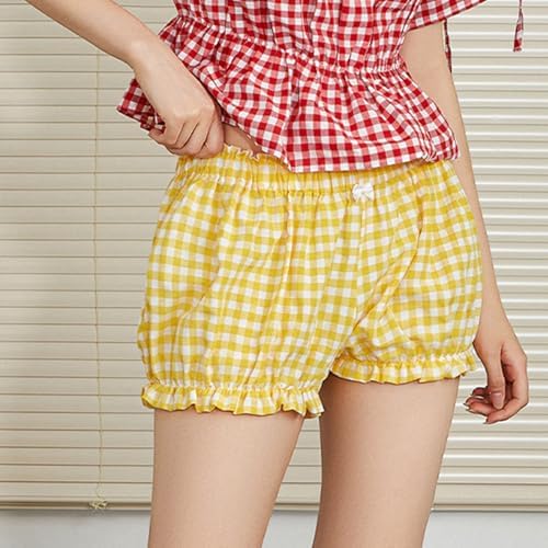 ChARMiNG RUFFLE TRIM BOYS SHORTS FOR WOMEN