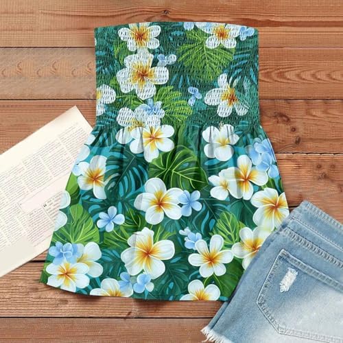 2025 Summer Floral Tube Top for Women 1
