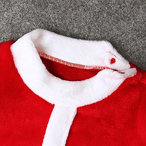 Christmas Santa Romper Set for Toddler Baby Boys Girls