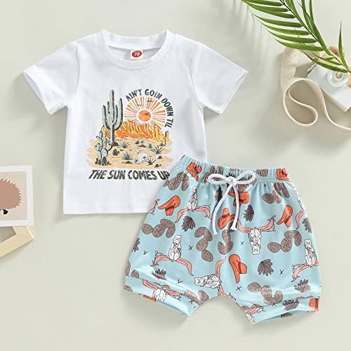 Dinosaur Letter Print Kids Toddler Set