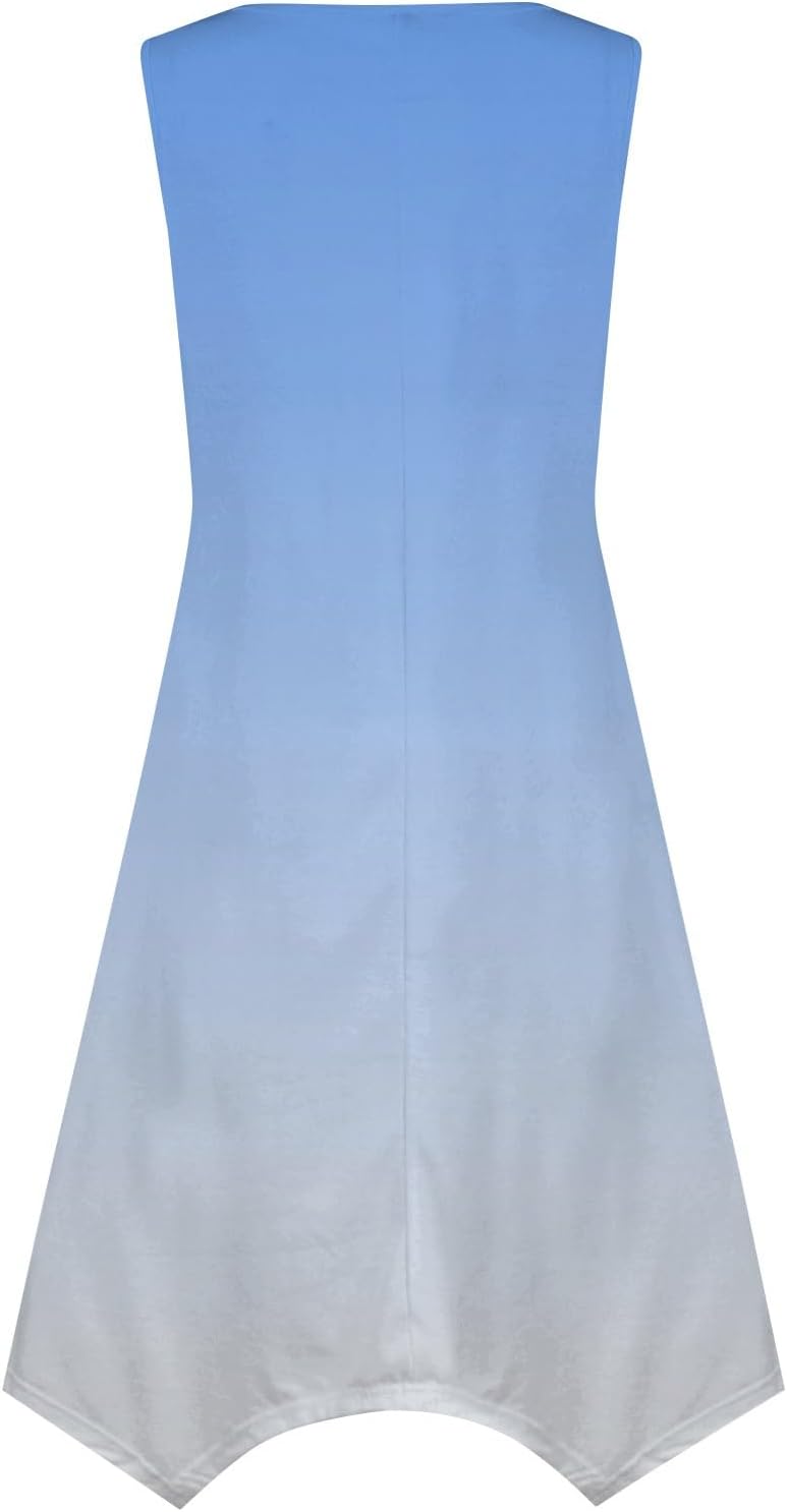 Trendy Boho Floral Print Midi Dress for Women