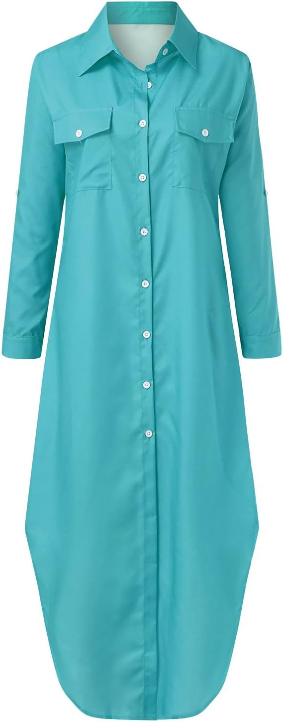 Trendy Beach Day Womens Casual Summer Dress for Beach Vacation and Spring