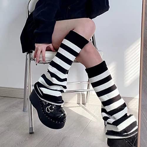 Crisp Striped Knit Socks
