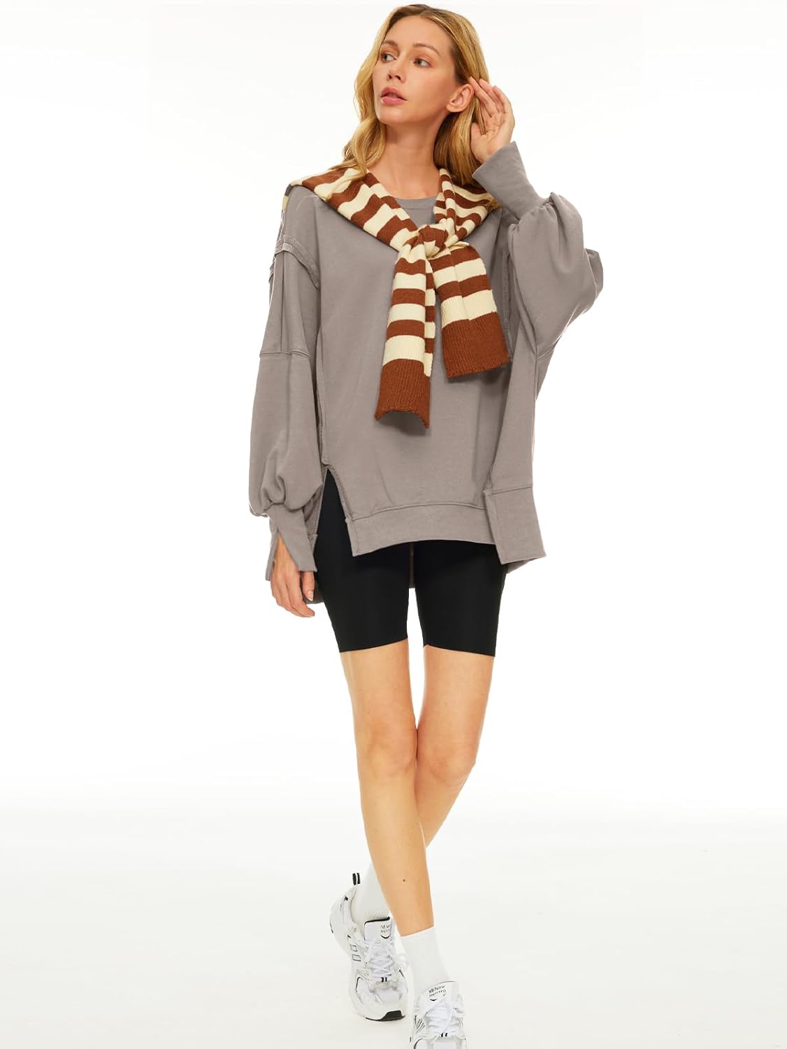 Trendy Queen offers cozy prep sweatshirt