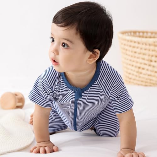 BeiVSlley 2-Pack Cotton Romper for Baby Adorable and Safe