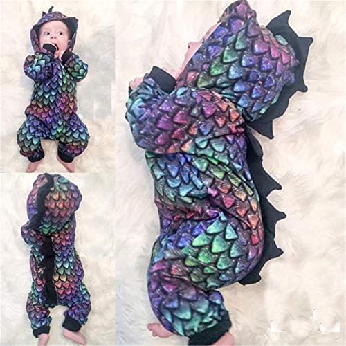 Cartoon Dragon Dinosaur Senior Baby Romper Journey