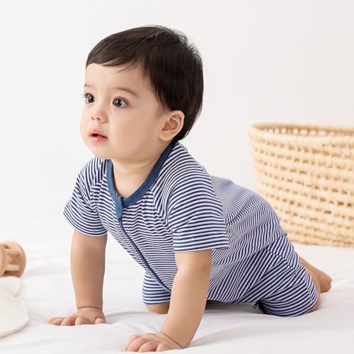 BeiVSlley 2-Pack Cotton Romper for Baby Adorable and Safe