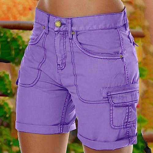 Stylish Y2K-Inspired Comfortable Cargo Shorts for Women