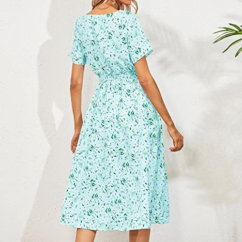 Trendy Bohemian Casual Summer Dress