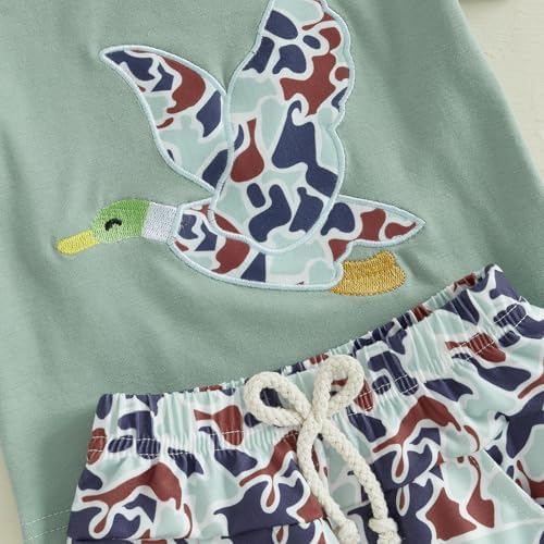 Mallard Duck Toddler Hunting Set Style Camo Shorts for Boys
