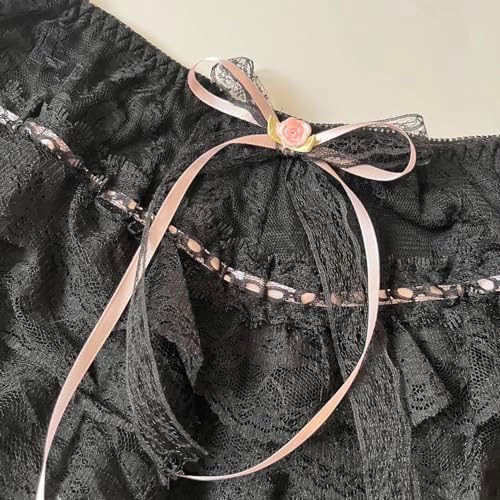 KMBANGI Womens Lolita Ruffle Bloomers