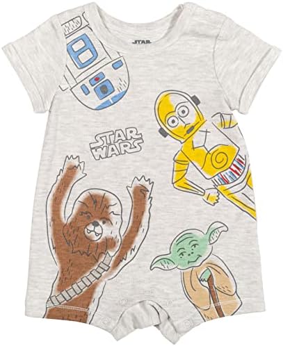 Star Wars Grogu Baby Romper and Bucket Sun Hat