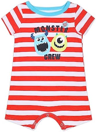 Mike and Sully 3-Pack Romper Set for Newborns