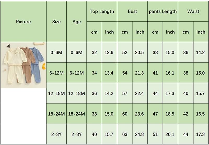 Amnnchya Adorable Toddler Fall Outfits Set