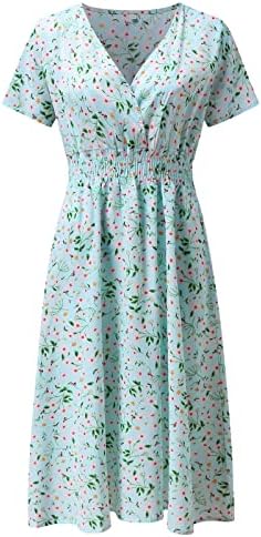 Trendy Bohemian Casual Summer Dress