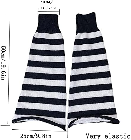 Crisp Striped Knit Socks