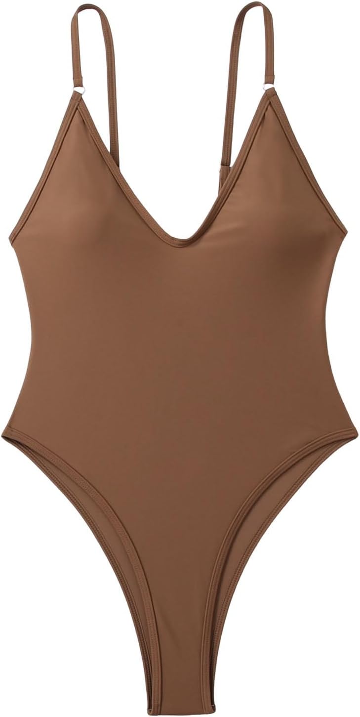 Breathe Easy Deep V Tummy Control Swimsuit