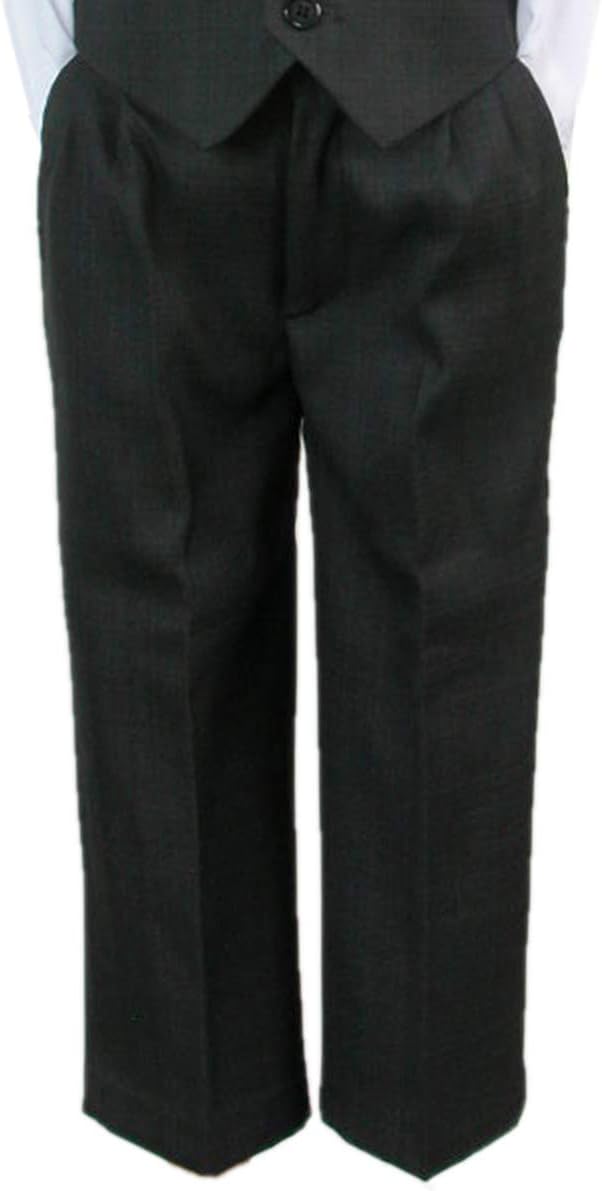 Lito Little Boys Charcoal Dress Pants - 3-6 Months