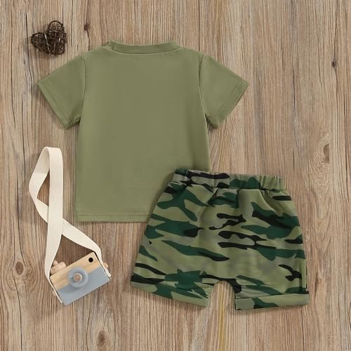 Mtsebmves Toddler Baby Boy Summer Play STYLE Set T-Shirt Shorts 2PCS