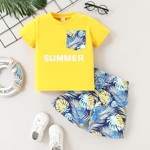 Summer Vibes Toddler Boys Outfits