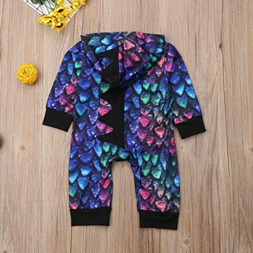 Cartoon Dragon Dinosaur Senior Baby Romper Journey