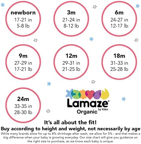 Lamaze Organic Baby Boys 2-Pack Jogger Pants - Soft Stretchy Eco-Friendly