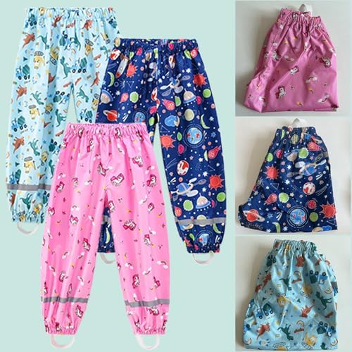 Responsive Rain Pants for Kids 1-12 Years