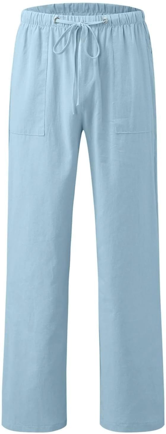 Premium Comfort High Waist Linen Pants for Women
