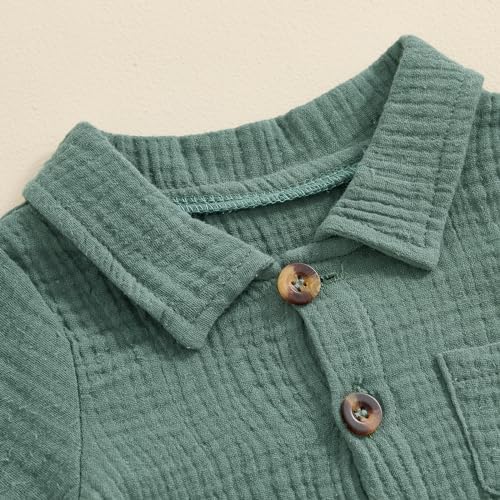 Premium Cotton Infants Boys Summer Romper - Soft Comfortable Durable