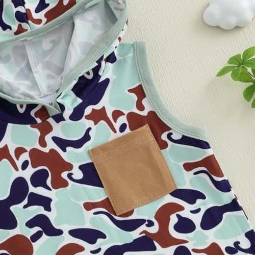 Lefyira Camouflage Baby Boy Shorts Outfit
