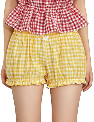 ChARMiNG RUFFLE TRIM BOYS SHORTS FOR WOMEN