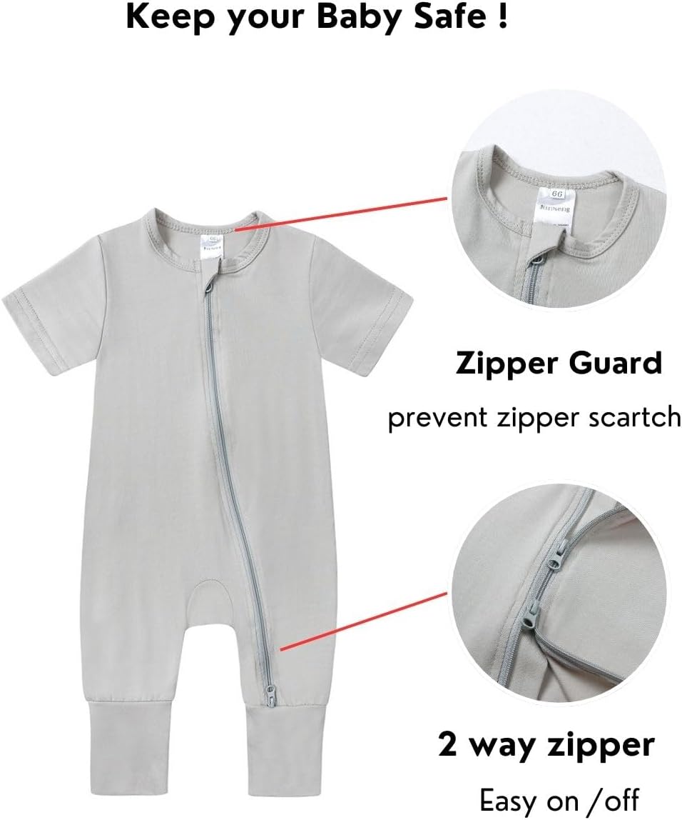 JunNeng 2-Piece Rompers for Baby
