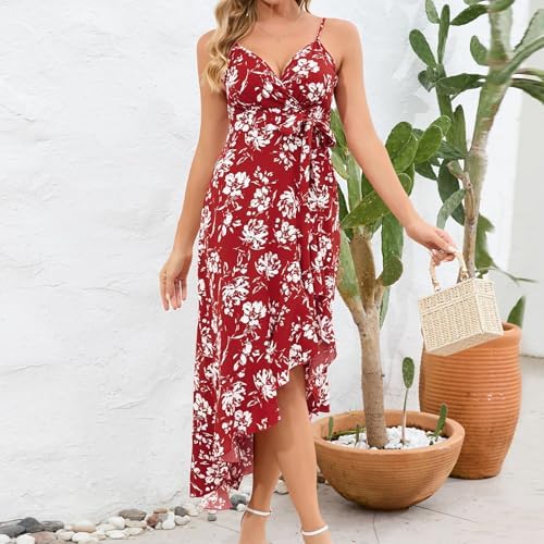 Floral Ruffle Dress for Women 2025 Hawaiian Party Collection