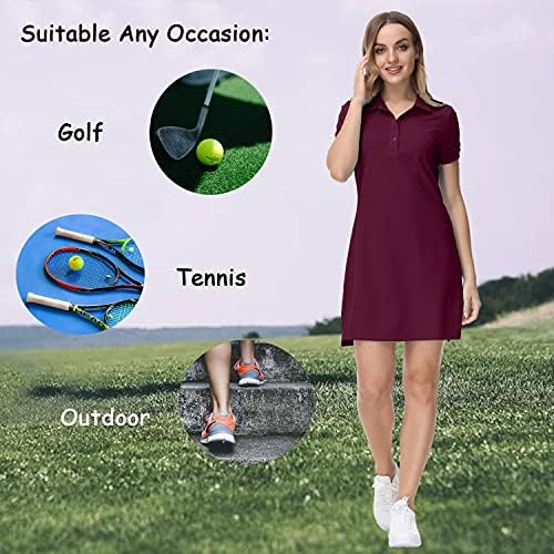 JINSHI Womens Golf Dress
