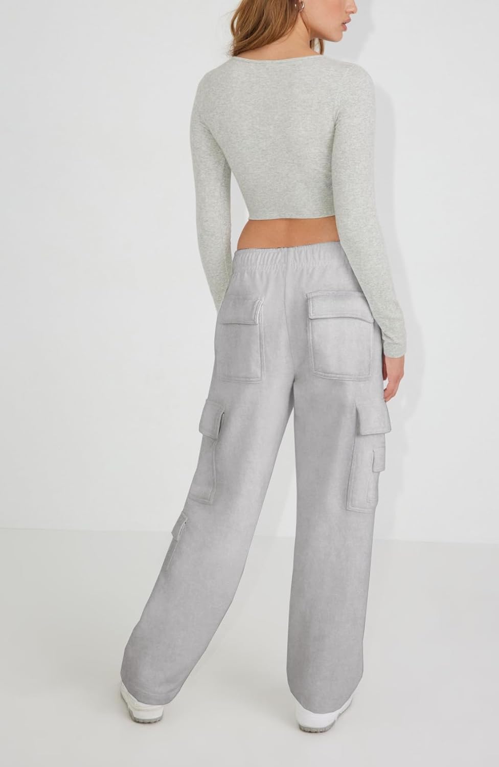 High-Waisted Cargo Joggers for Women