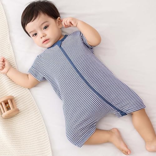 BeiVSlley 2-Pack Cotton Romper for Baby Adorable and Safe