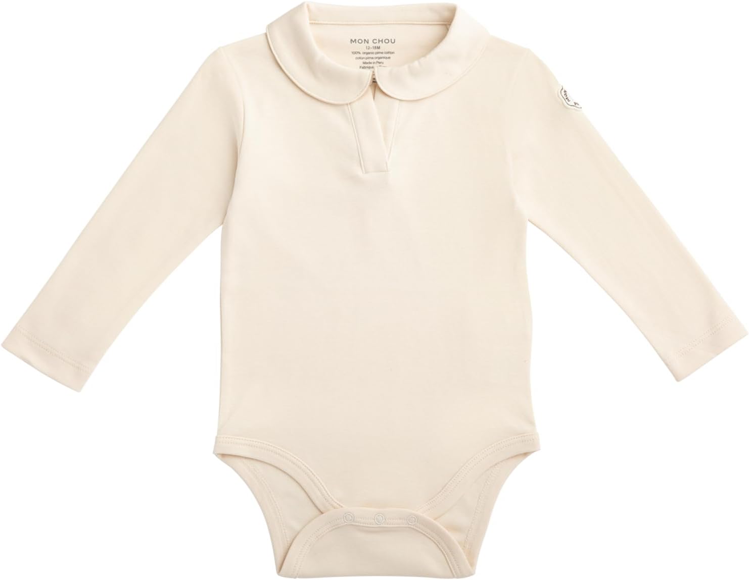 Organic Baby Bodysuit with Security Pocket