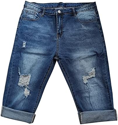 Sfascumop Capri Jeans For Women