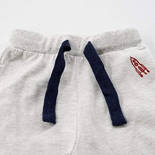 Teach Leanbh toddler cotton sweatpants with drawstring comfortable breathable
