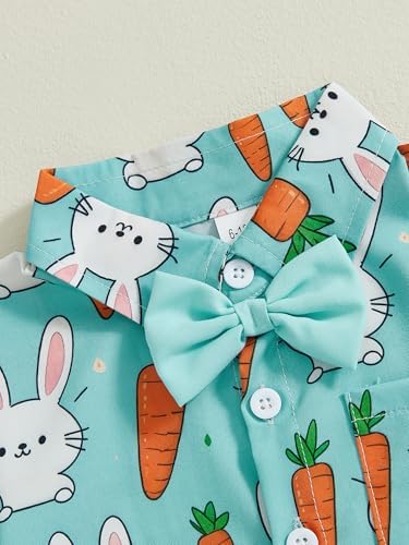 Easter Rabbit Print Toddler Outfit