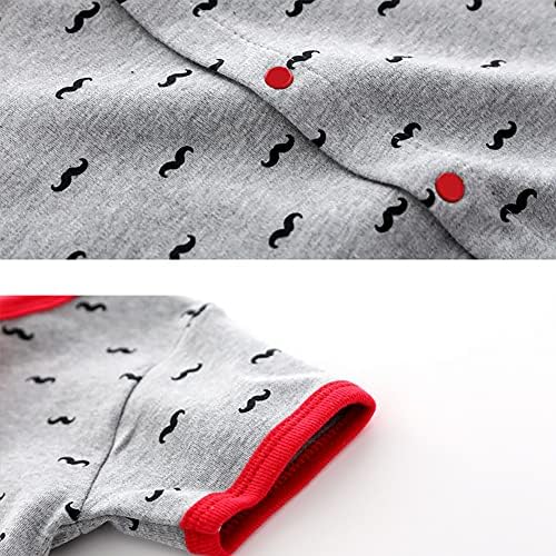 Simplee Kids Baby Boy Summer Romper Cartoon Print Locations