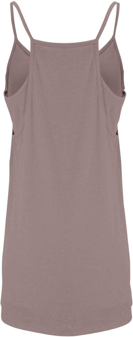Cute Spaghetti Strap Athletic Dress with Pockets