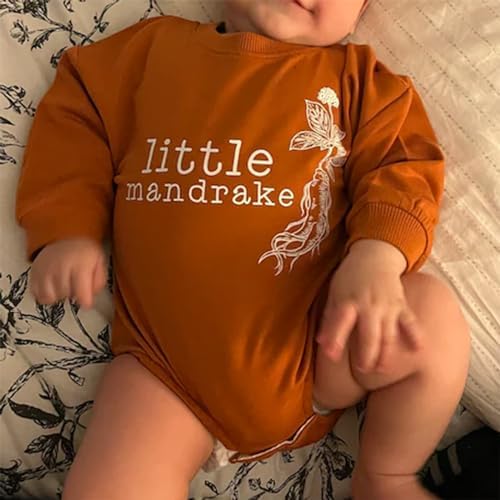 Halloween Unisex Baby Mandrake Romper