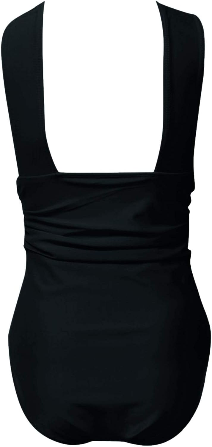 Criss Cross One-Piece Swimsuit for Women
