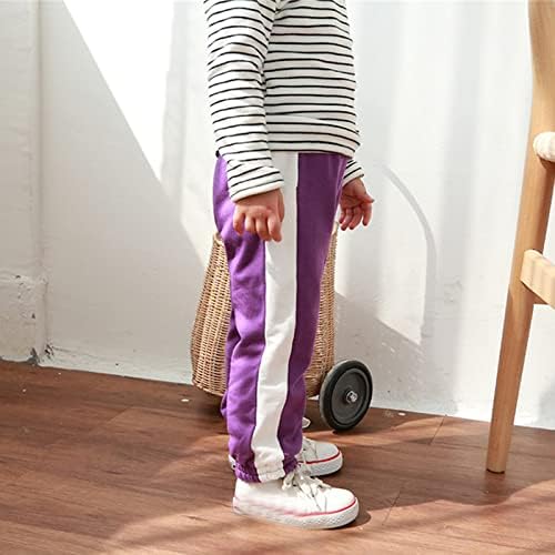 Soft Cotton Striped Sweatpants for Baby Boys Girls