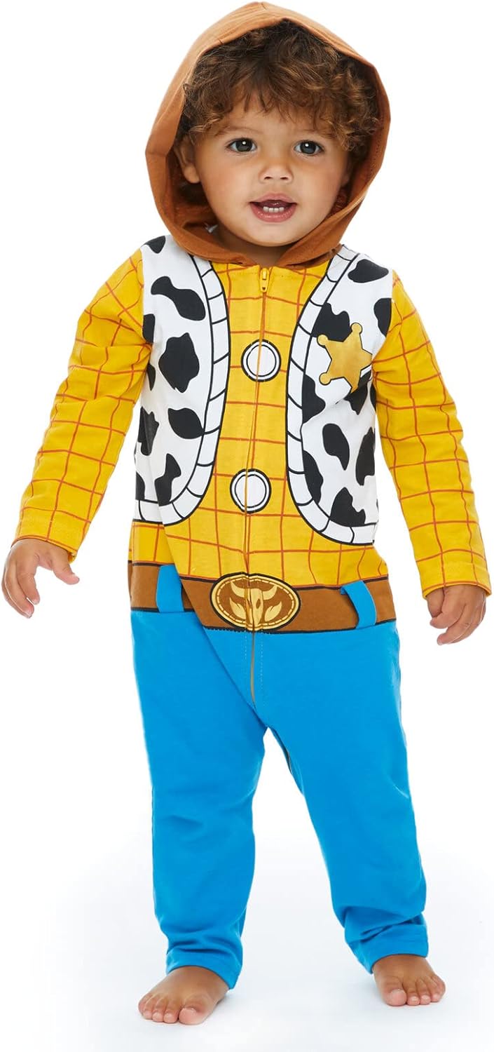 Disney Pixar Toy Story Baby Romy Zip Up Rompers