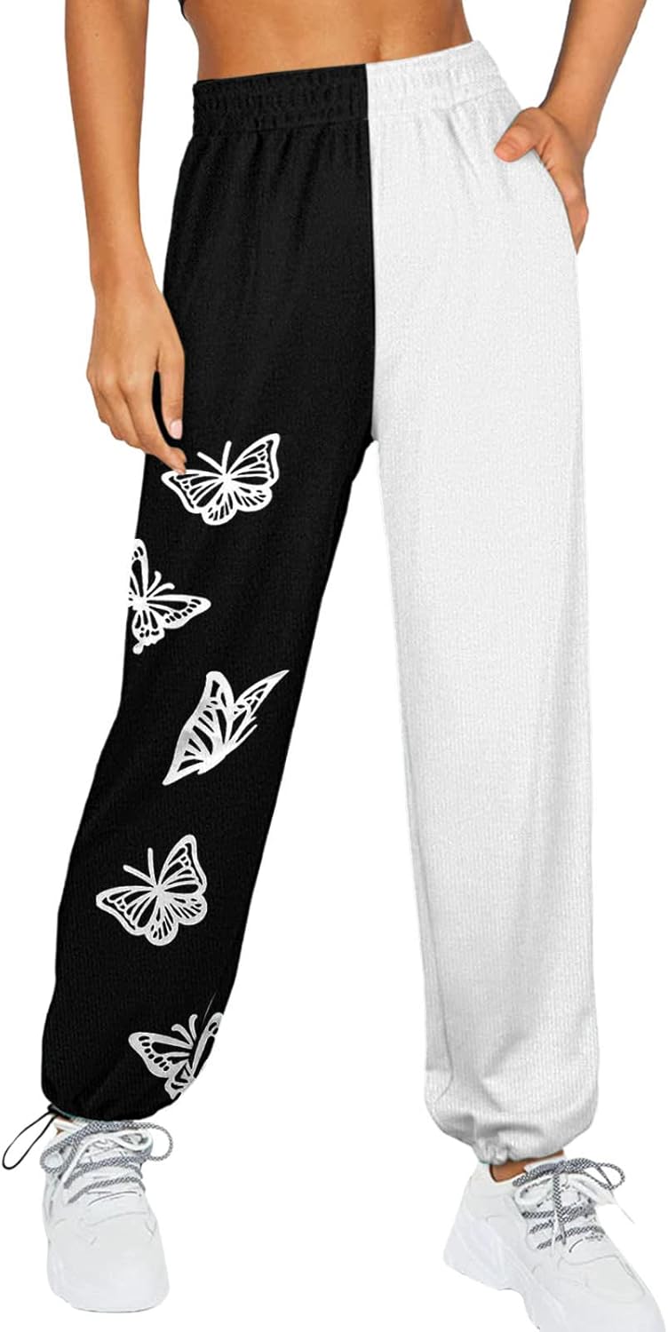 High Waist Casual Women sweatpants with Pockets