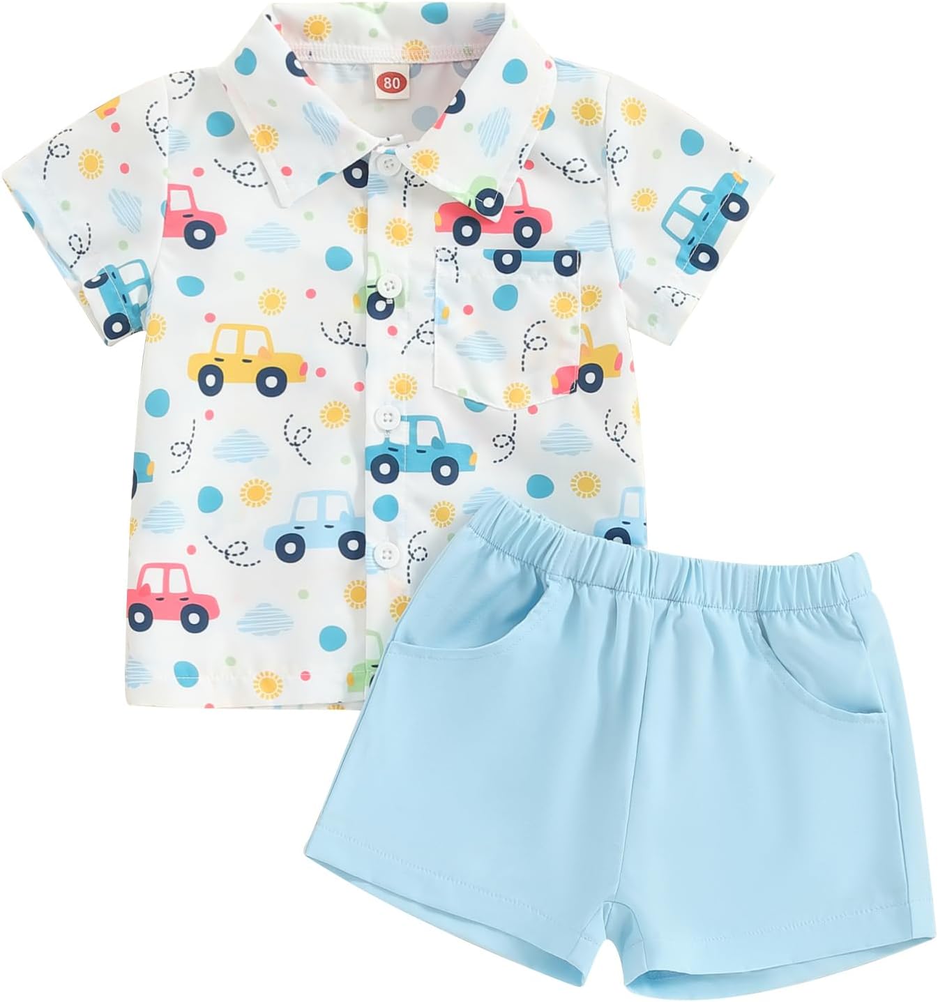 Adorable Baby Boy Hawaiian Outfit